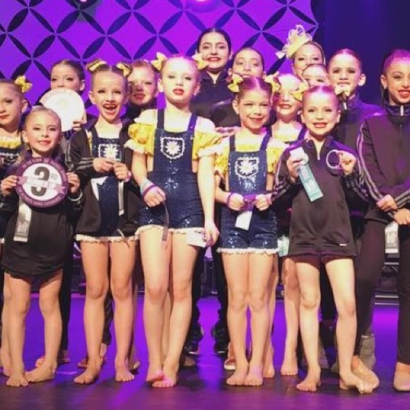 Custom Two Piece Overall Dance Costume - Picture 5 of 5